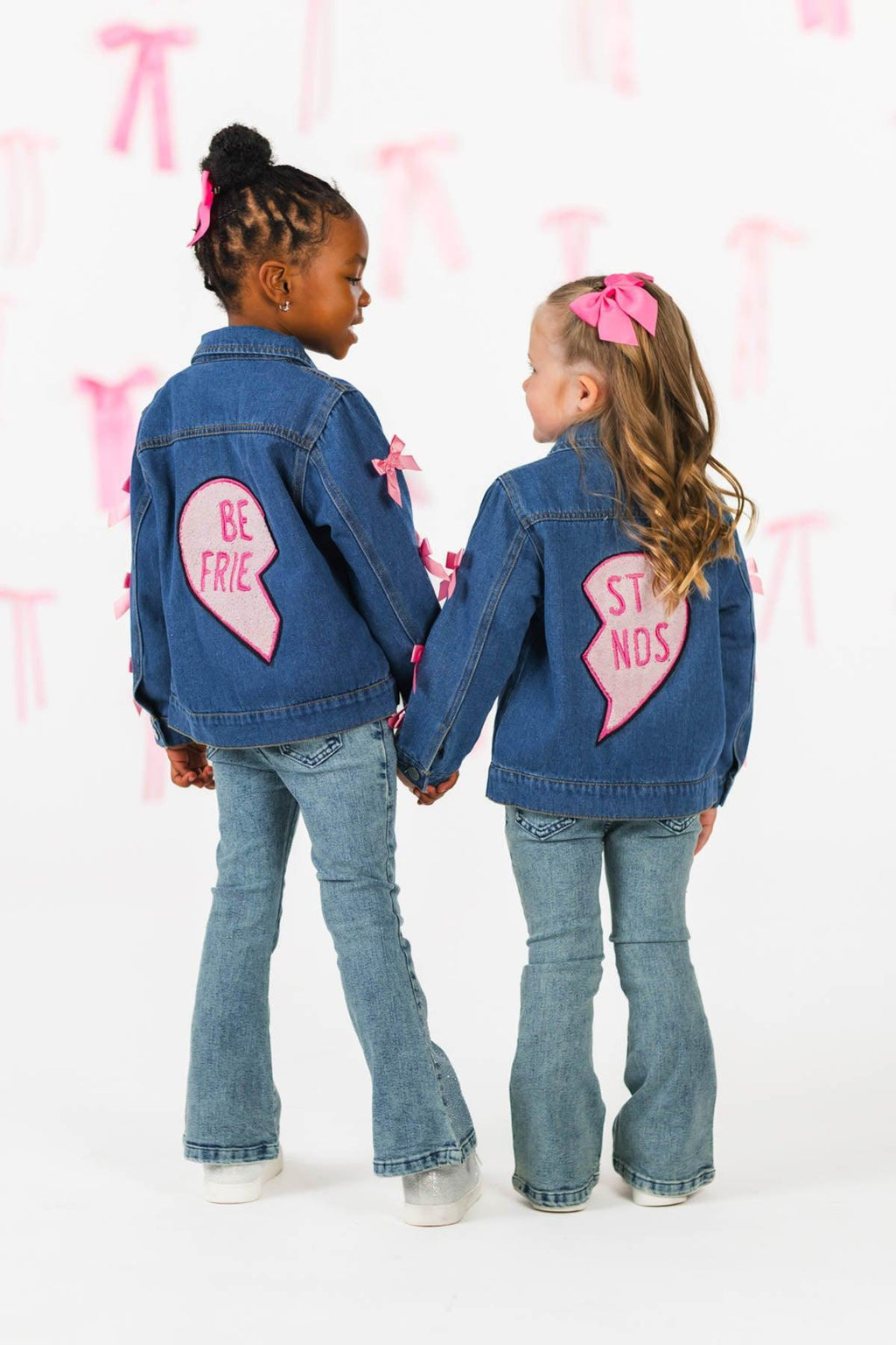 "Best Friends" Denim Jacket