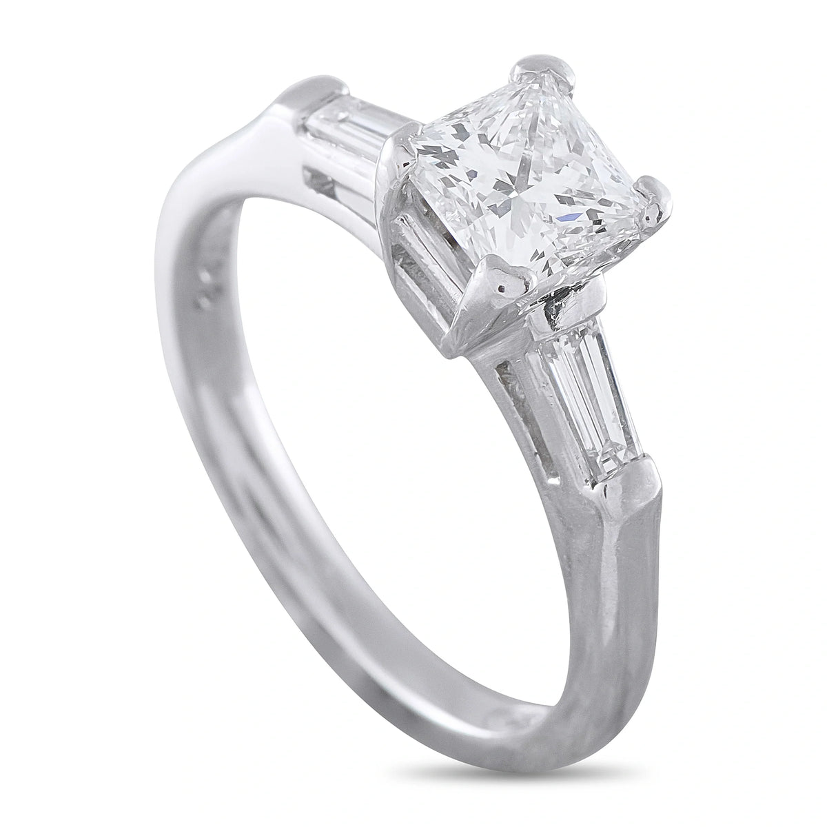 LB Exclusive Platinum 1.22ct Diamond Engagement Ring MF25-072826