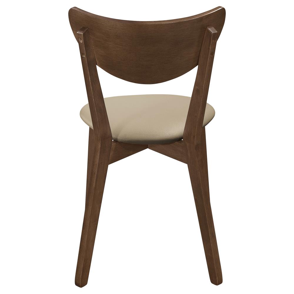 Classic Modern Dining Chairs with Curved Back Designs for Kitchen and Dining Spaces