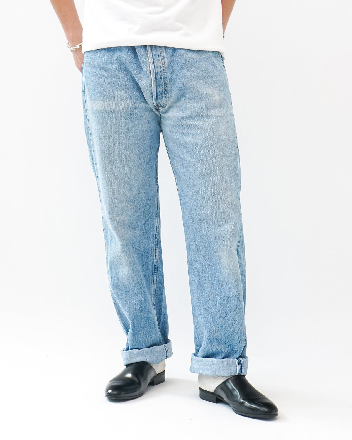 501 Straight Fit Denim Pants / size: 34