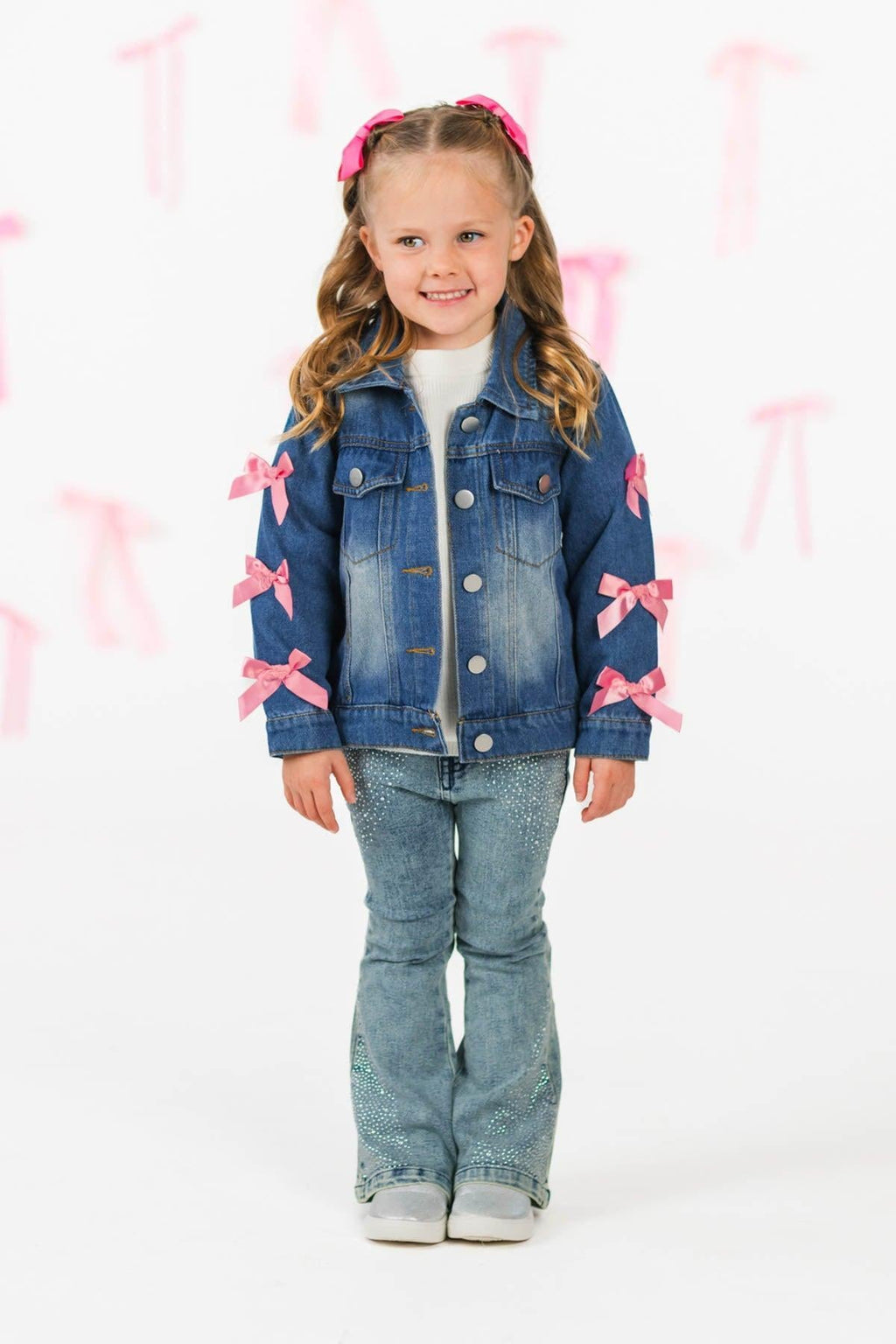 "Best Friends" Denim Jacket