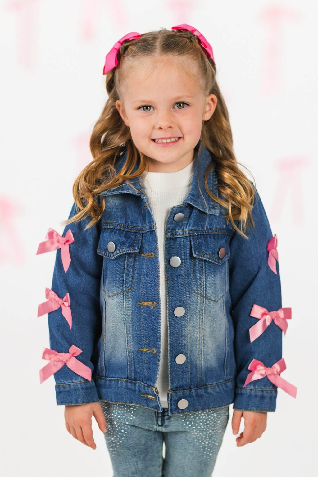 "Best Friends" Denim Jacket