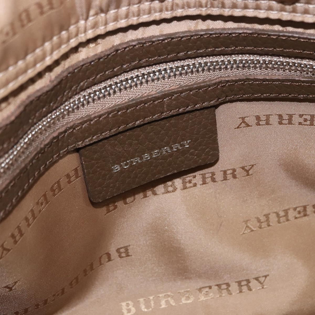 Burberry Nova Check Canvas Canvas Handbag (Pre-Owned)