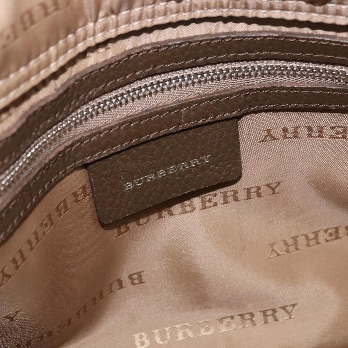 Burberry Nova Check Canvas Canvas Handbag (Pre-Owned)