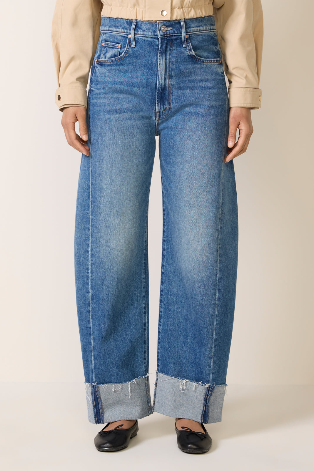 Women's The Half-Pipe Flood Cuff Fray Jeans