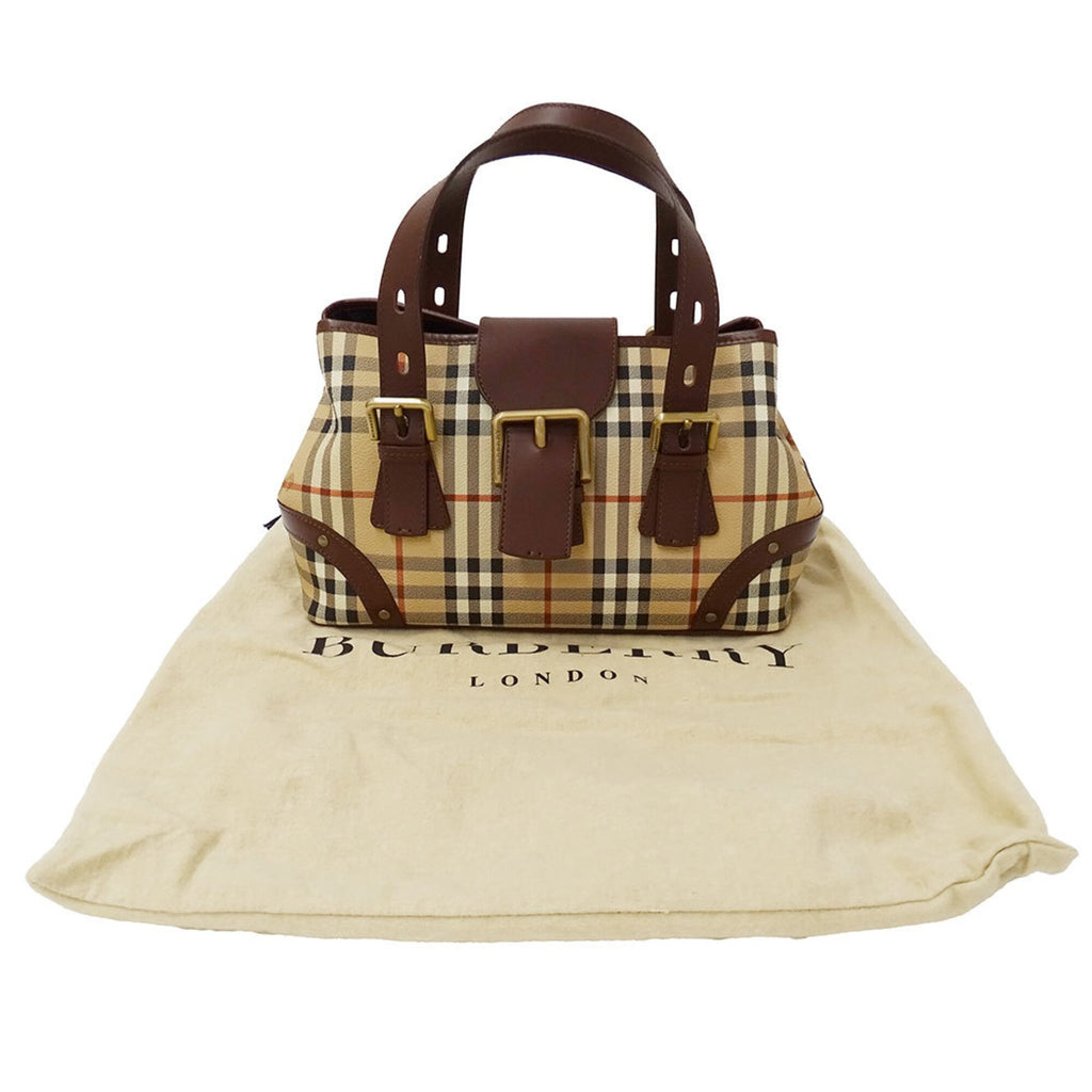 Burberry Pvc Handbag (Pre-Owned)
