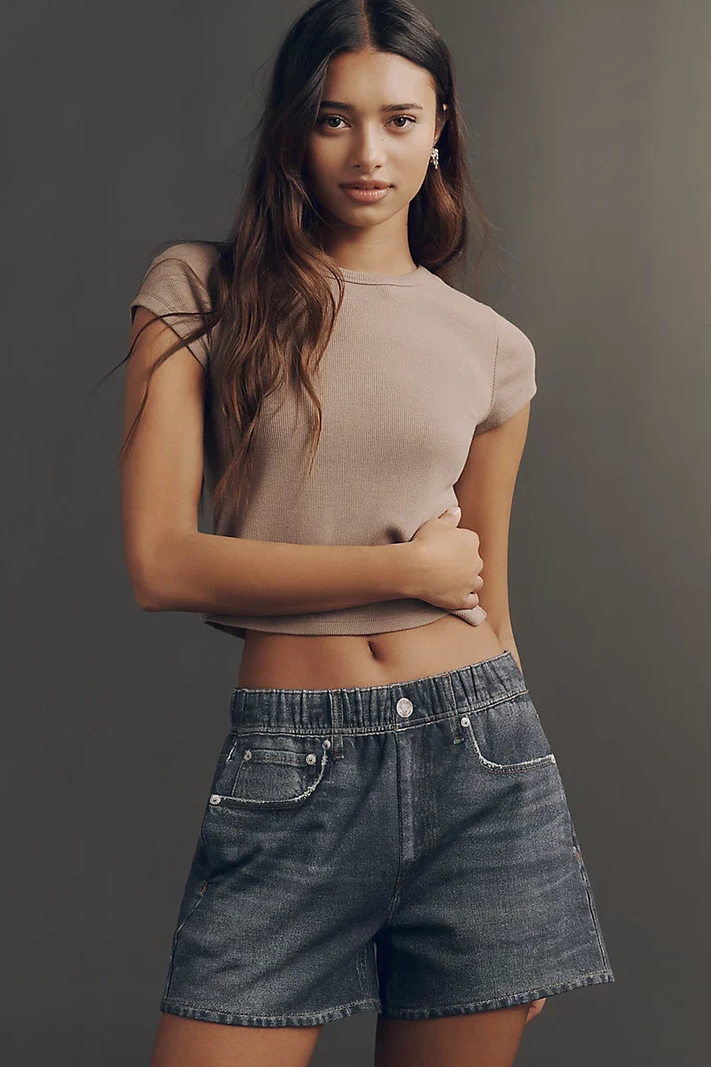 Miramar Terry Jean Shorts