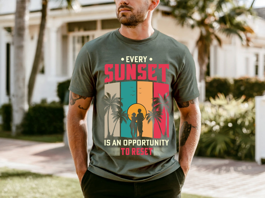 Couple On Vacation Unisex Niche T-Shirts