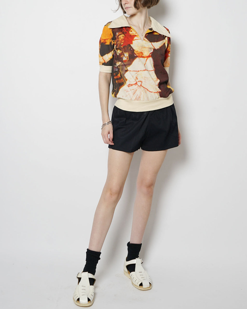 Art Printed Polo SS