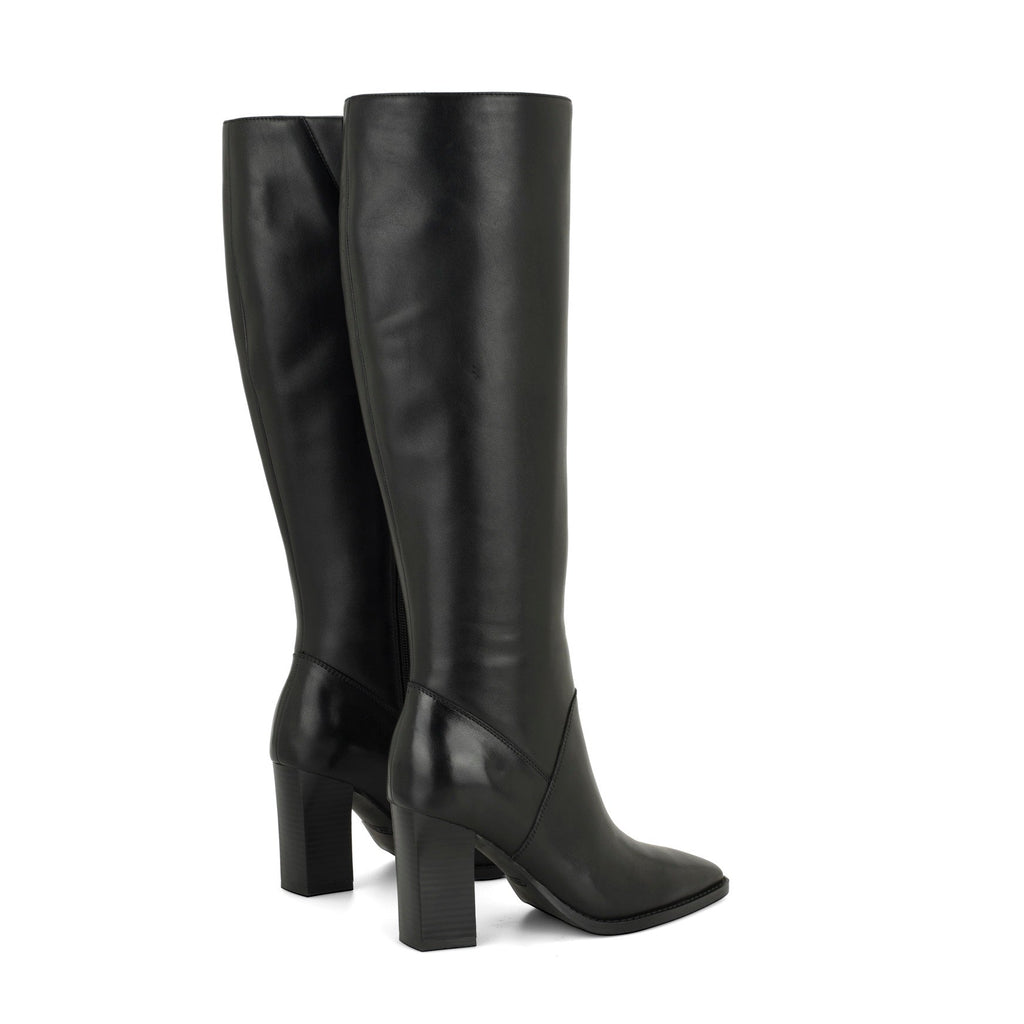 Zetta Leather Knee High Boots