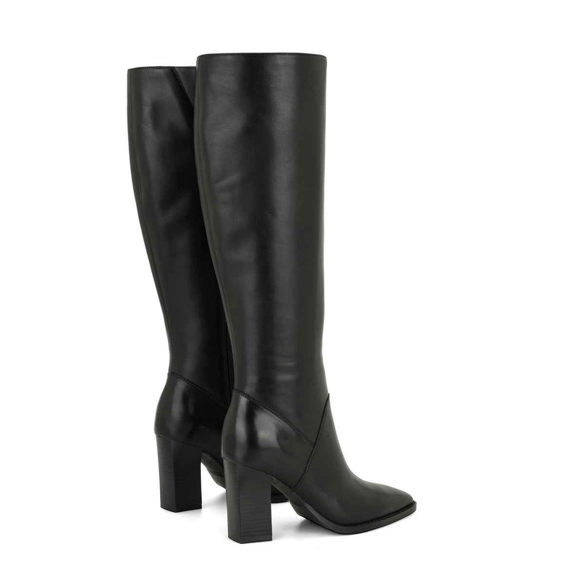 Zetta Leather Knee High Boots