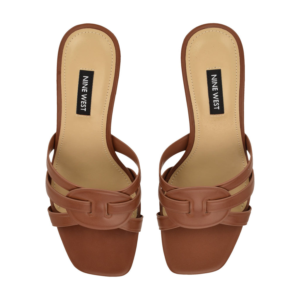 Gritt Block Heel Mule Sandals