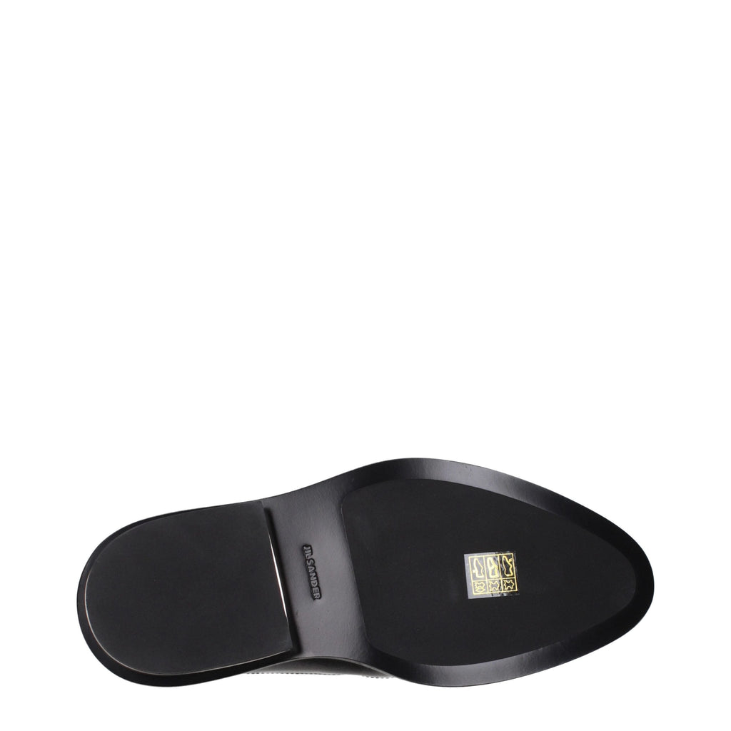 Jil Sander Leather Ankle Women's Boots