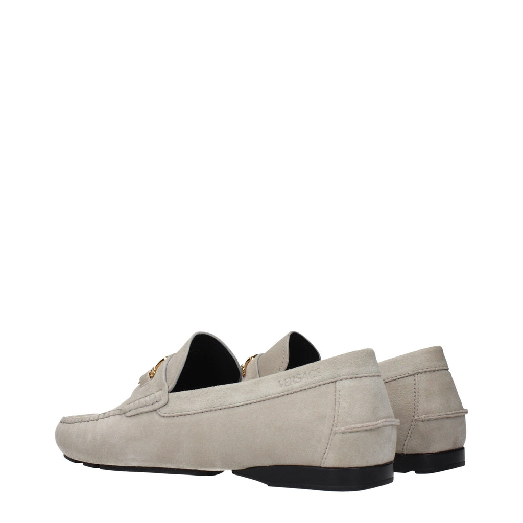 Versace Leather Slip-On Men's Loafers