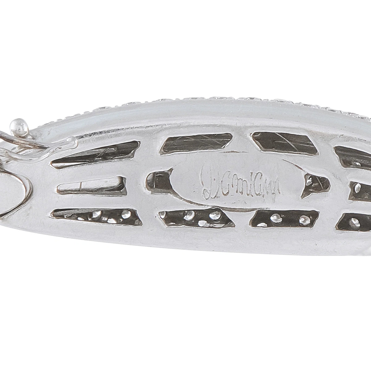 Damiani 18K White Gold 8.0ct Diamond Bracelet DM02-090226