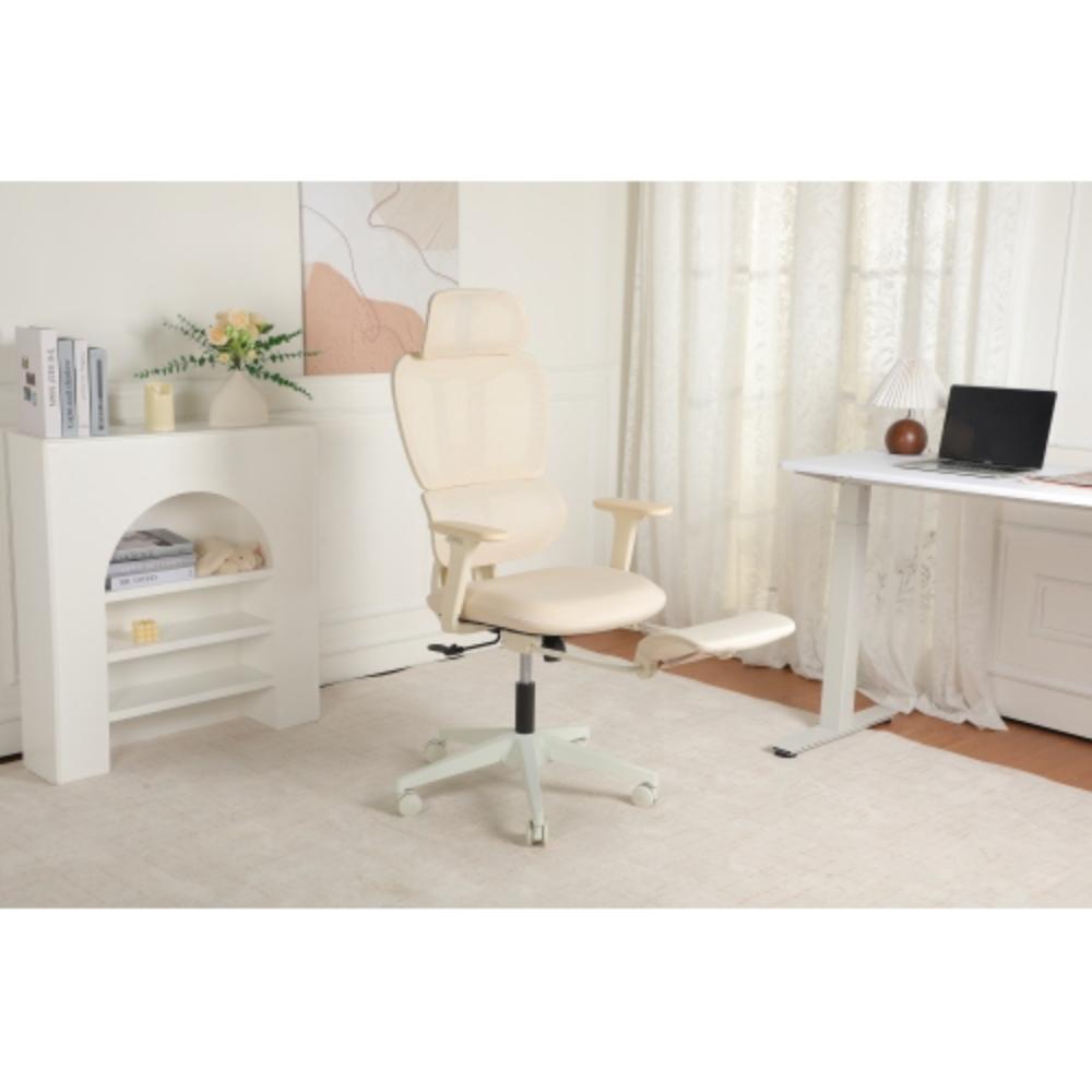 High-Back Mesh Office Chair with Lumbar Support