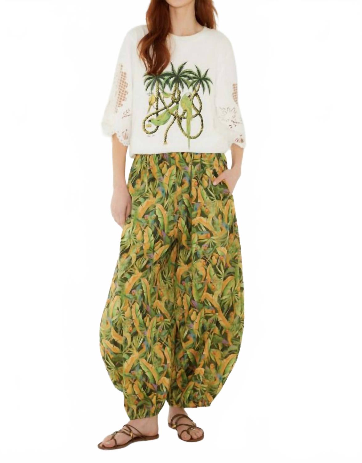Ropes And Birds Richelieu T-Shirt In White