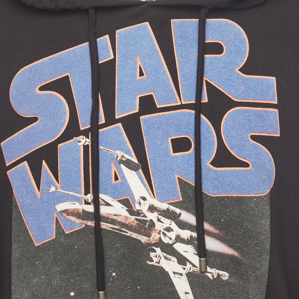 Etro X Star Wars Black Printed Cotton Hoodie