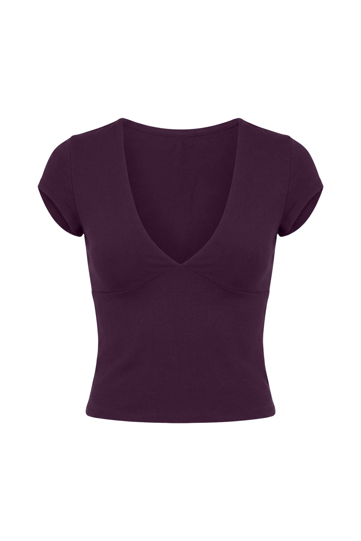 Sleek Plunge T-Shirt