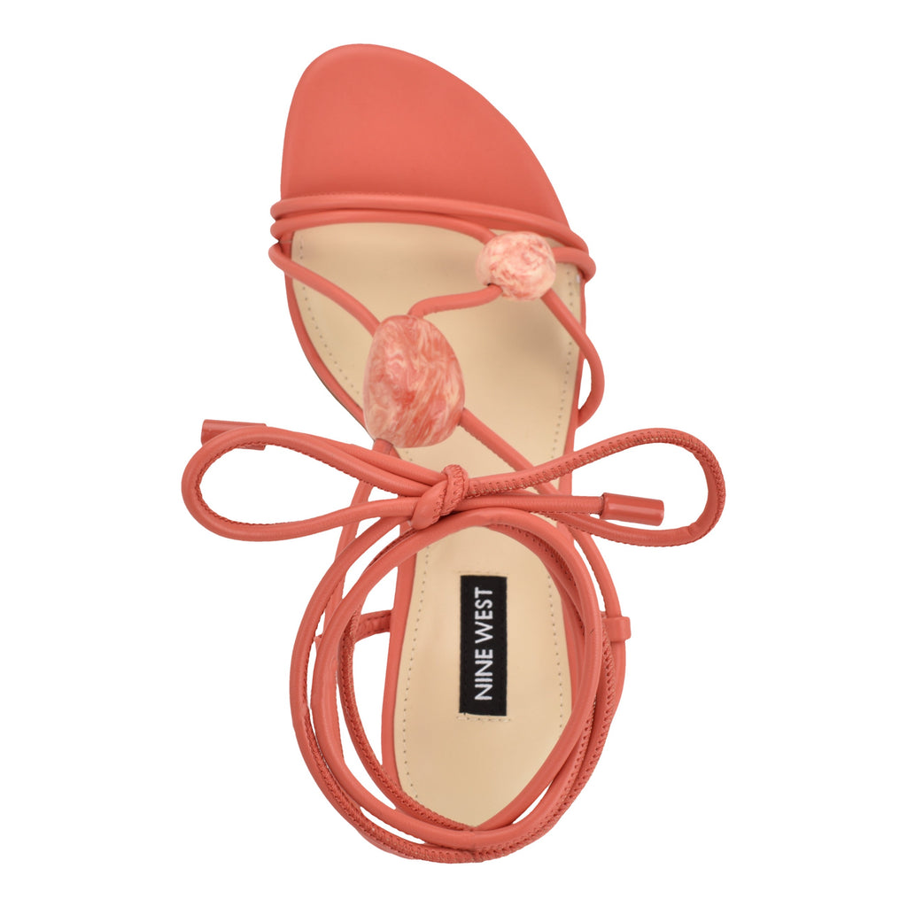 Greska Ankle Wrap Sandals