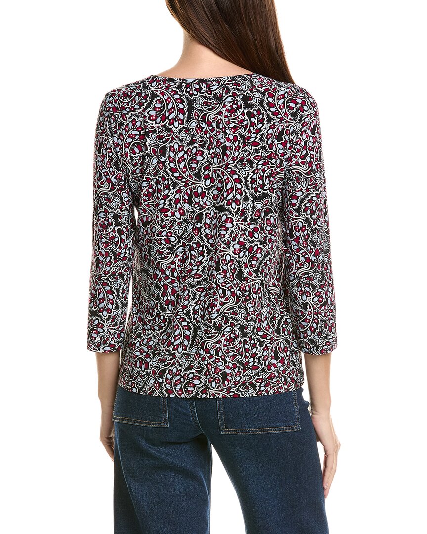 Jones New York Bar Keyhole Top