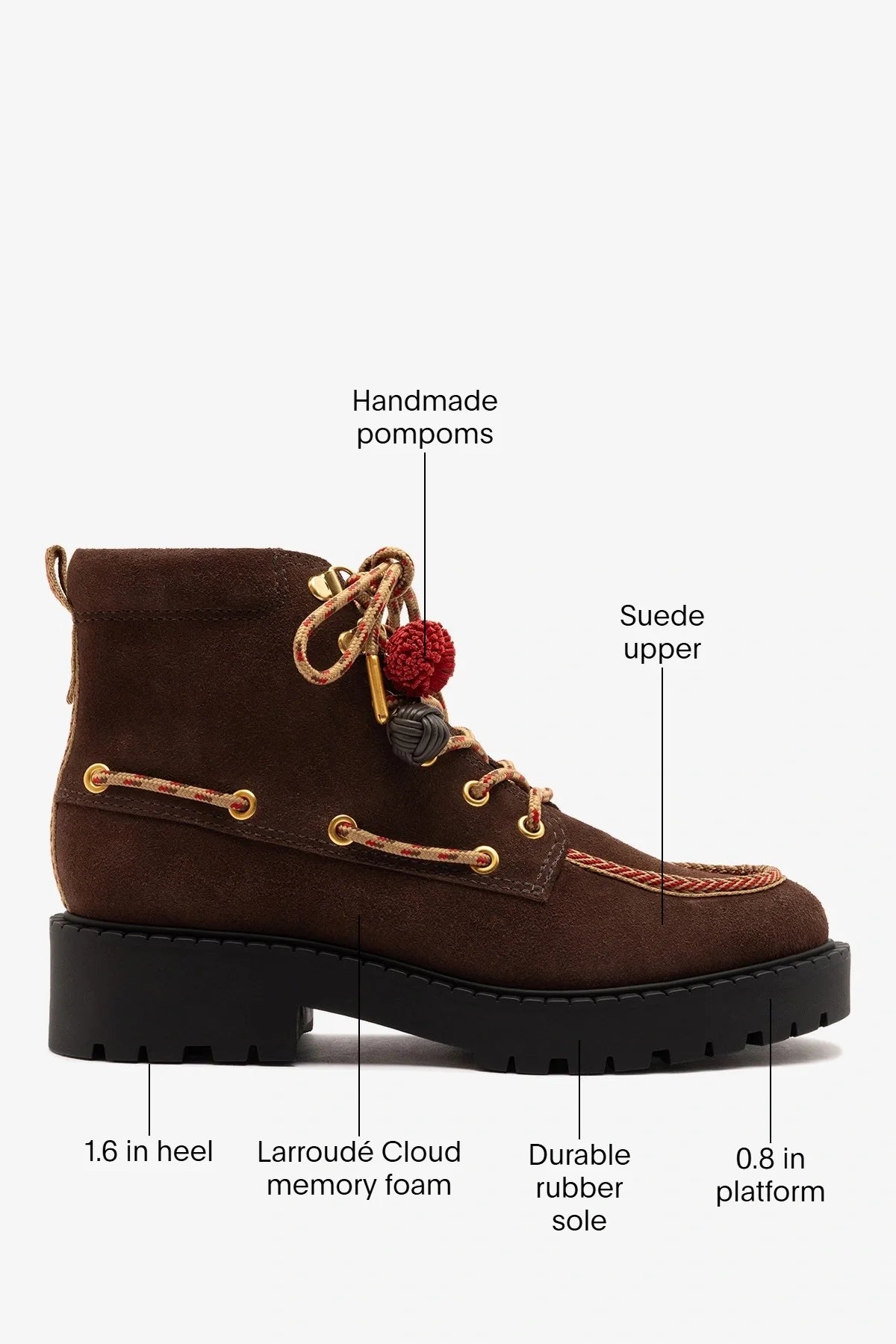 Cyprus Boot Brown Suede
