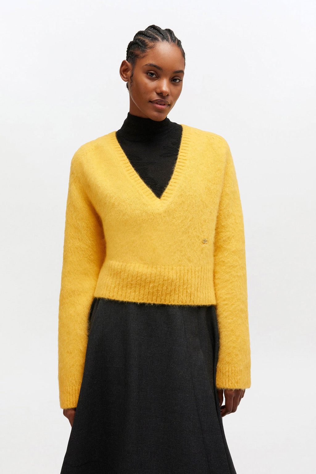 Ganni Brushed Alpaca Sweater