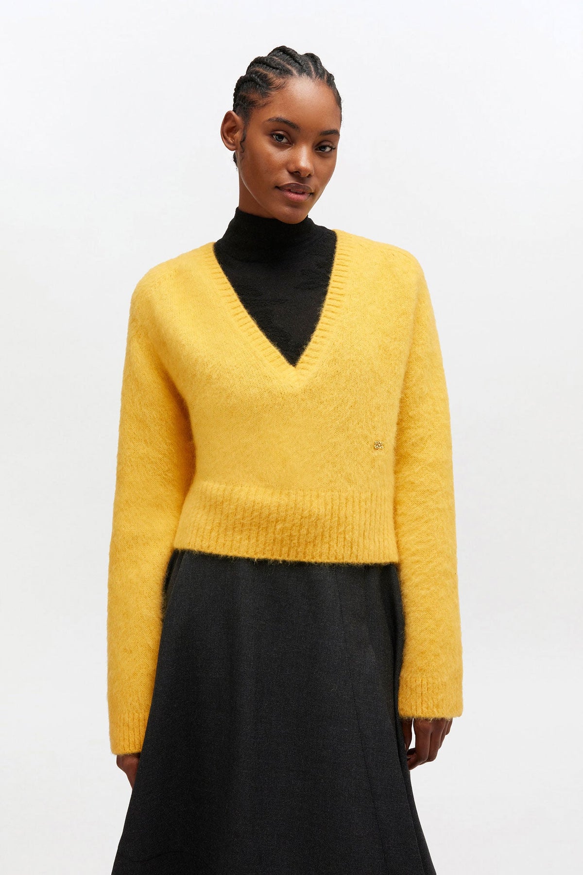 Ganni Brushed Alpaca Sweater