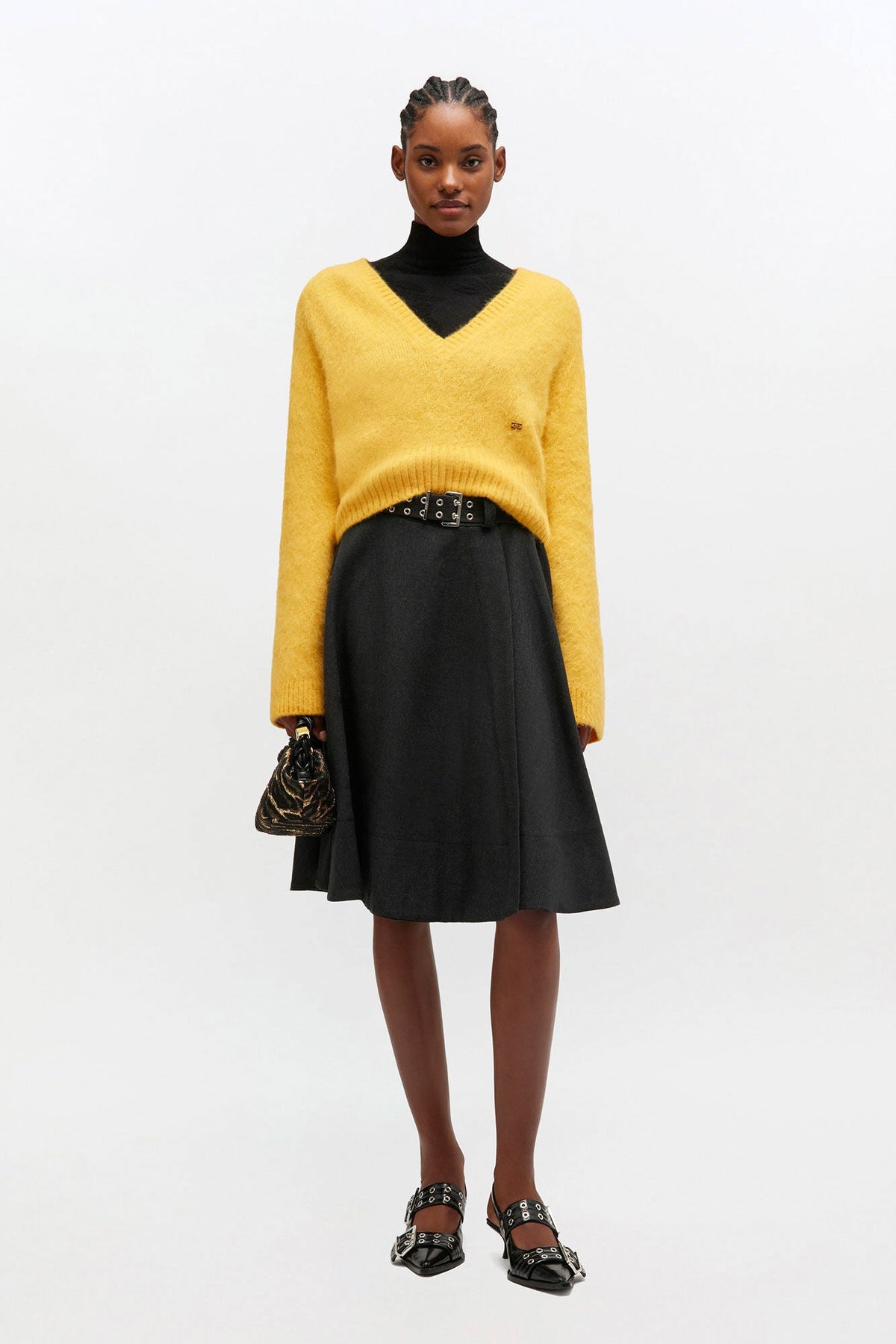 Ganni Brushed Alpaca Sweater
