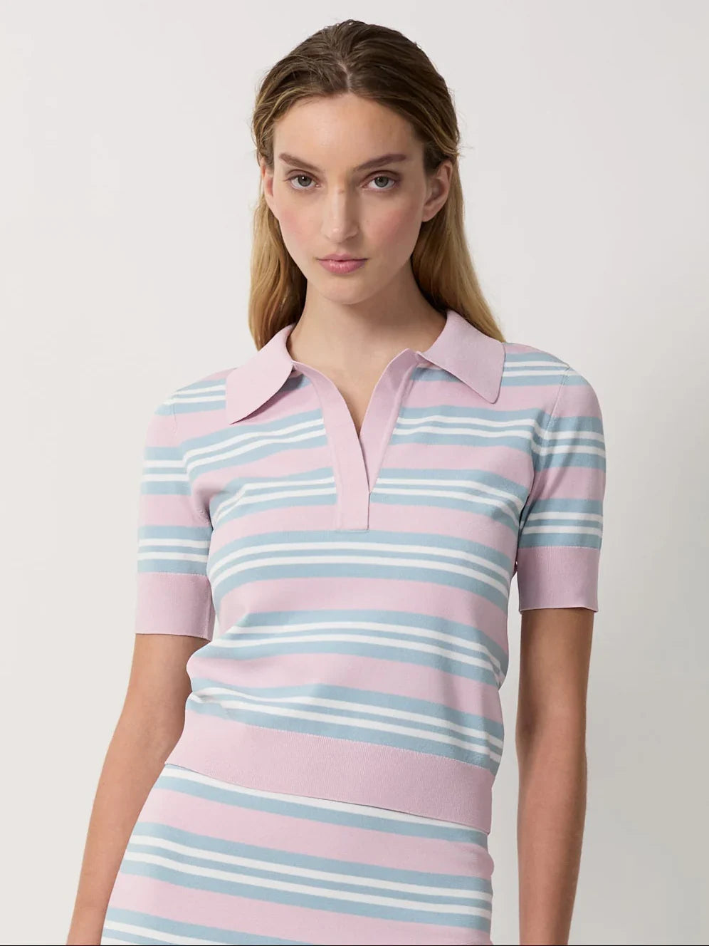 Aknvas Emma Stripe Polo
