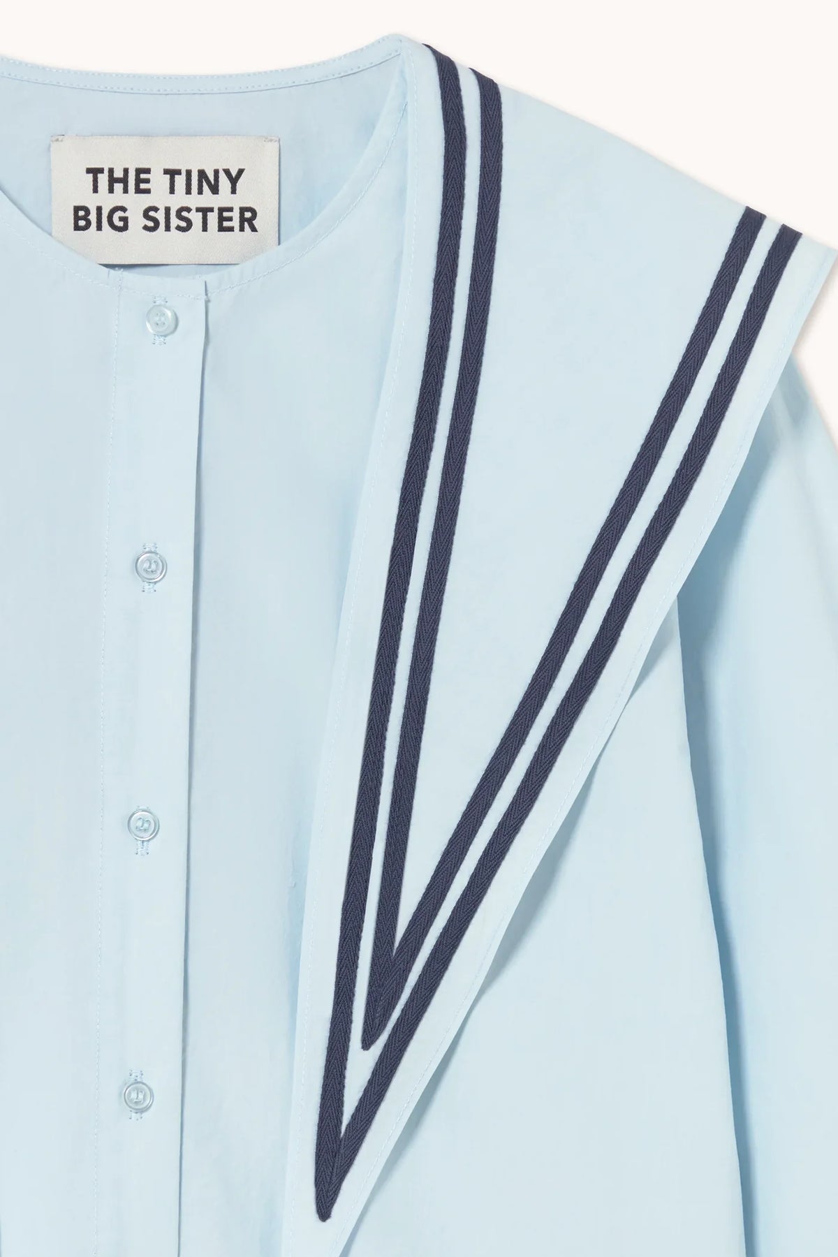 Tiny Big Sister Scarf Neck Blouse
