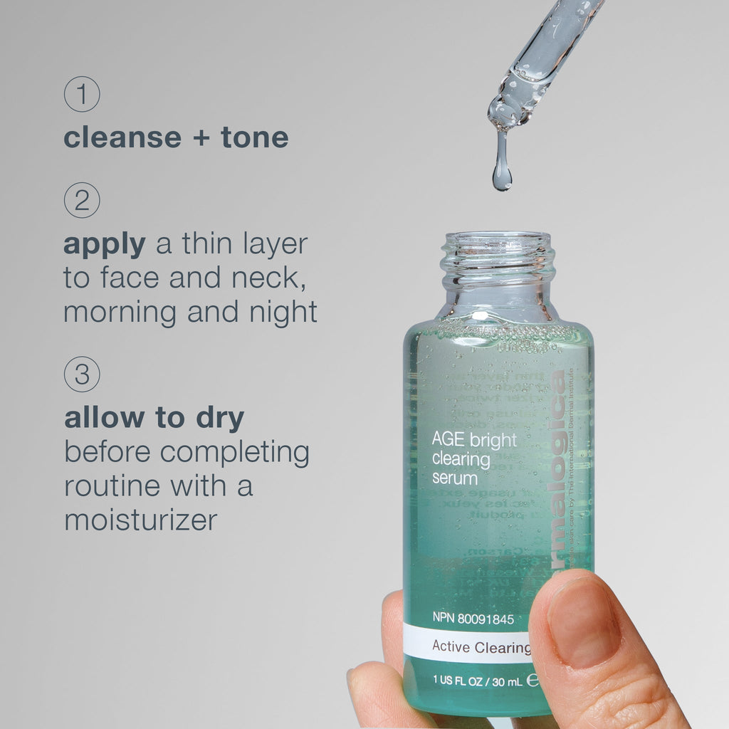 age bright clearing serum