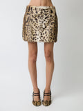 Aknvas Lis Faux Fur Skirt