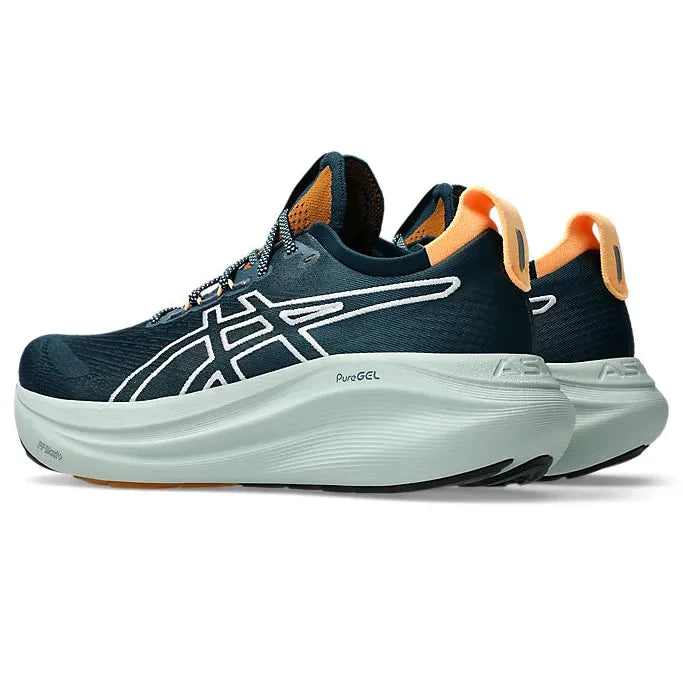 Asics Men's Gel-Nimbus 27 TR in Nature Bathing/Tranquil Teal