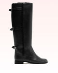 Lolita Tall Boot Flat Black
