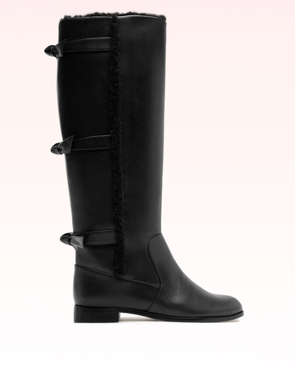 Lolita Tall Boot Flat Black