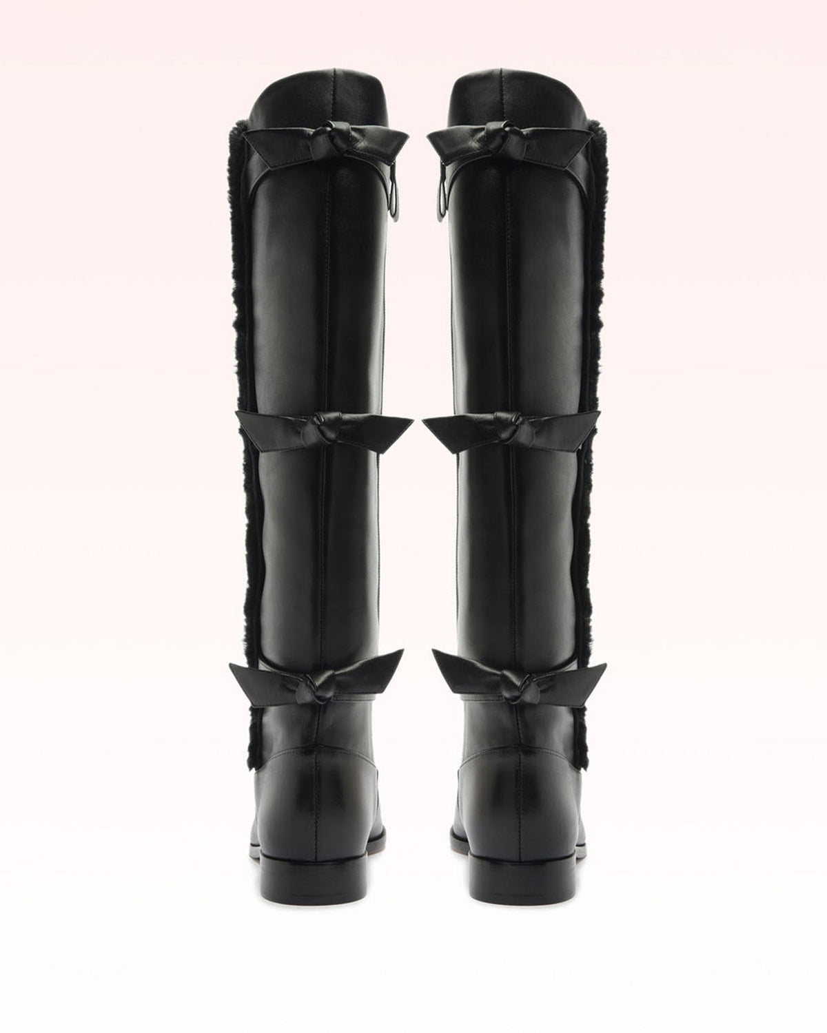 Lolita Tall Boot Flat Black