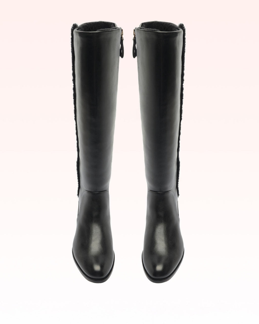 Lolita Tall Boot Flat Black