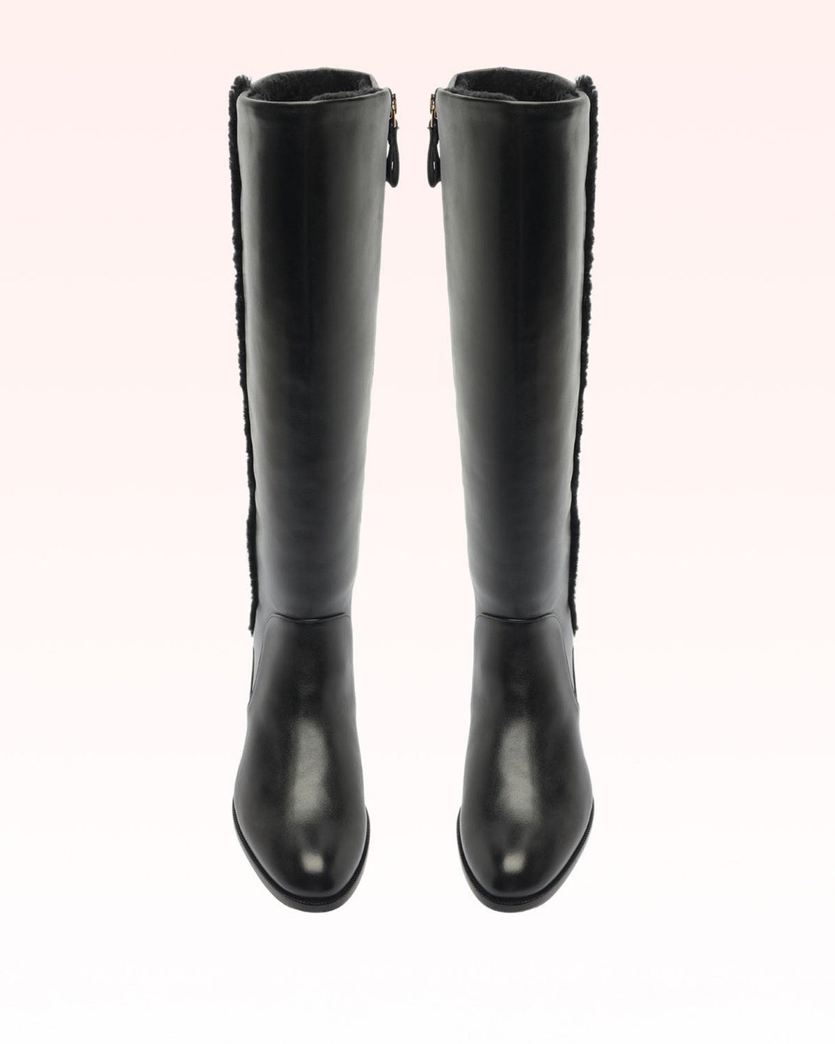 Lolita Tall Boot Flat Black