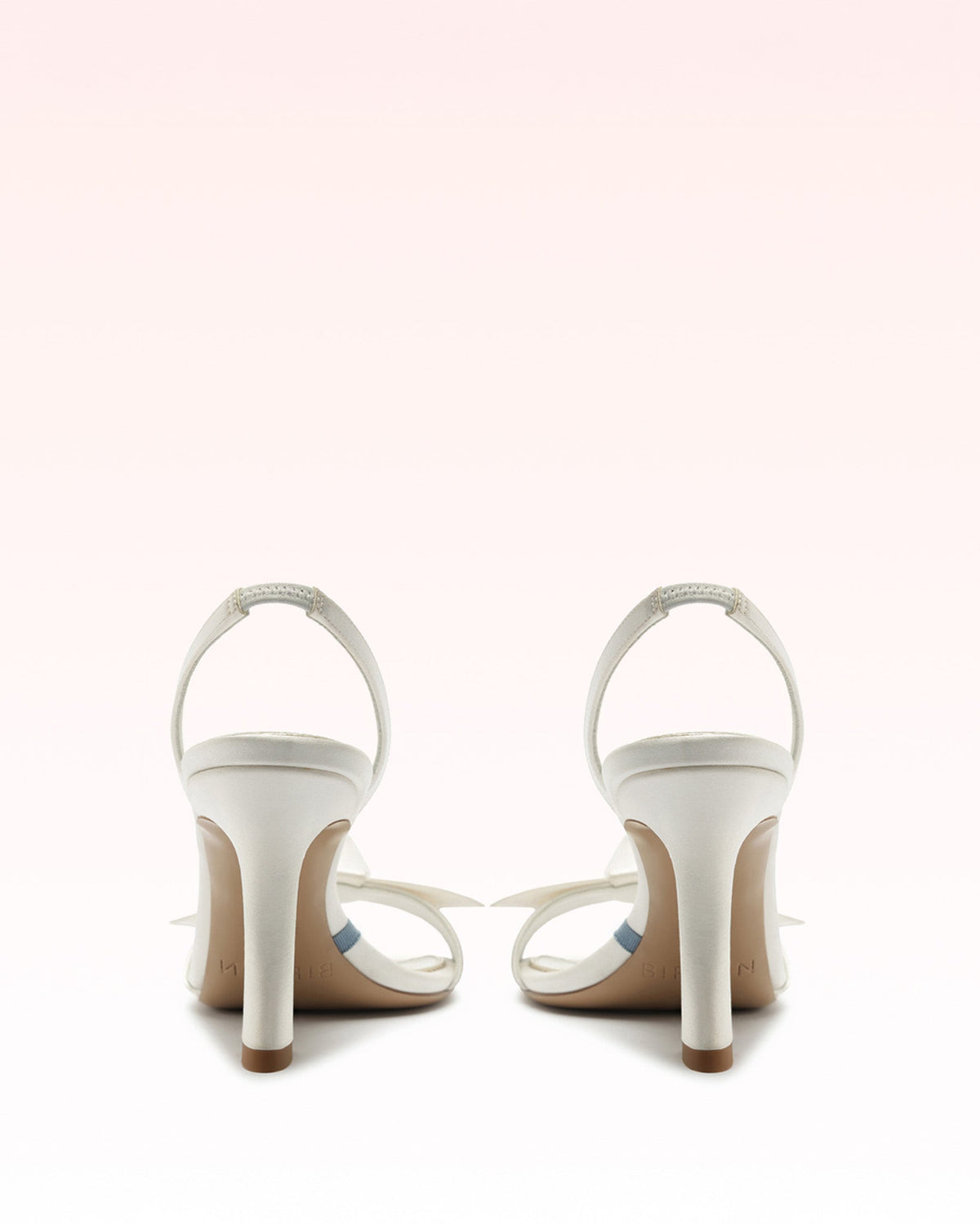Clarita Sling 85 Satin Bianco