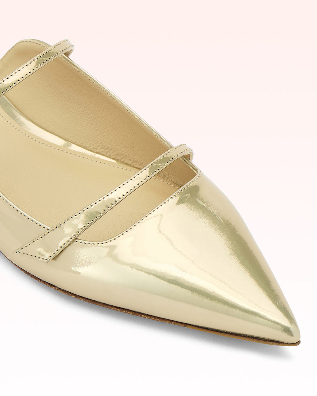 Tita Mule Flat Gold