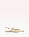 Tita Raffia Zig Flat Eggshell