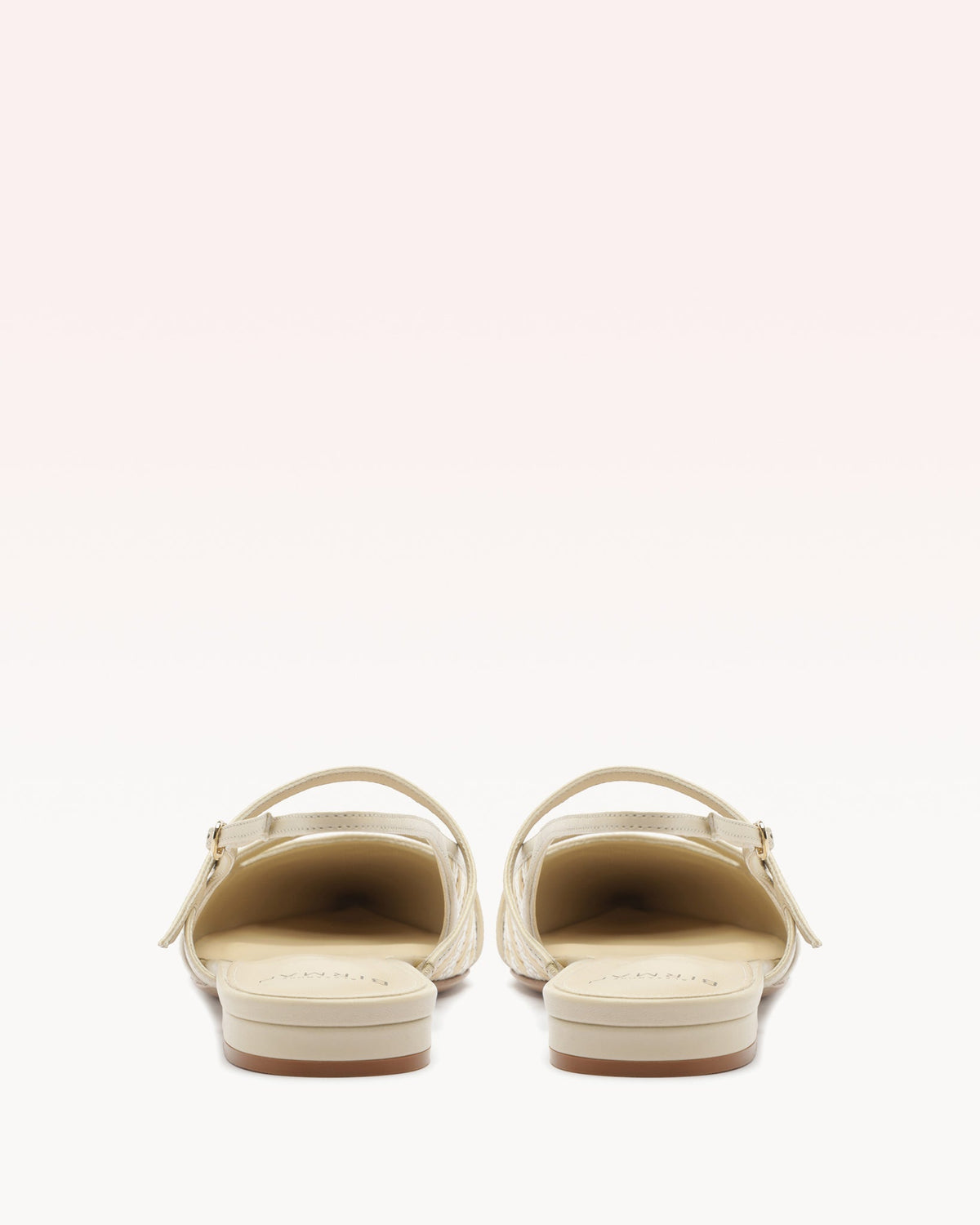 Tita Raffia Zig Flat Eggshell