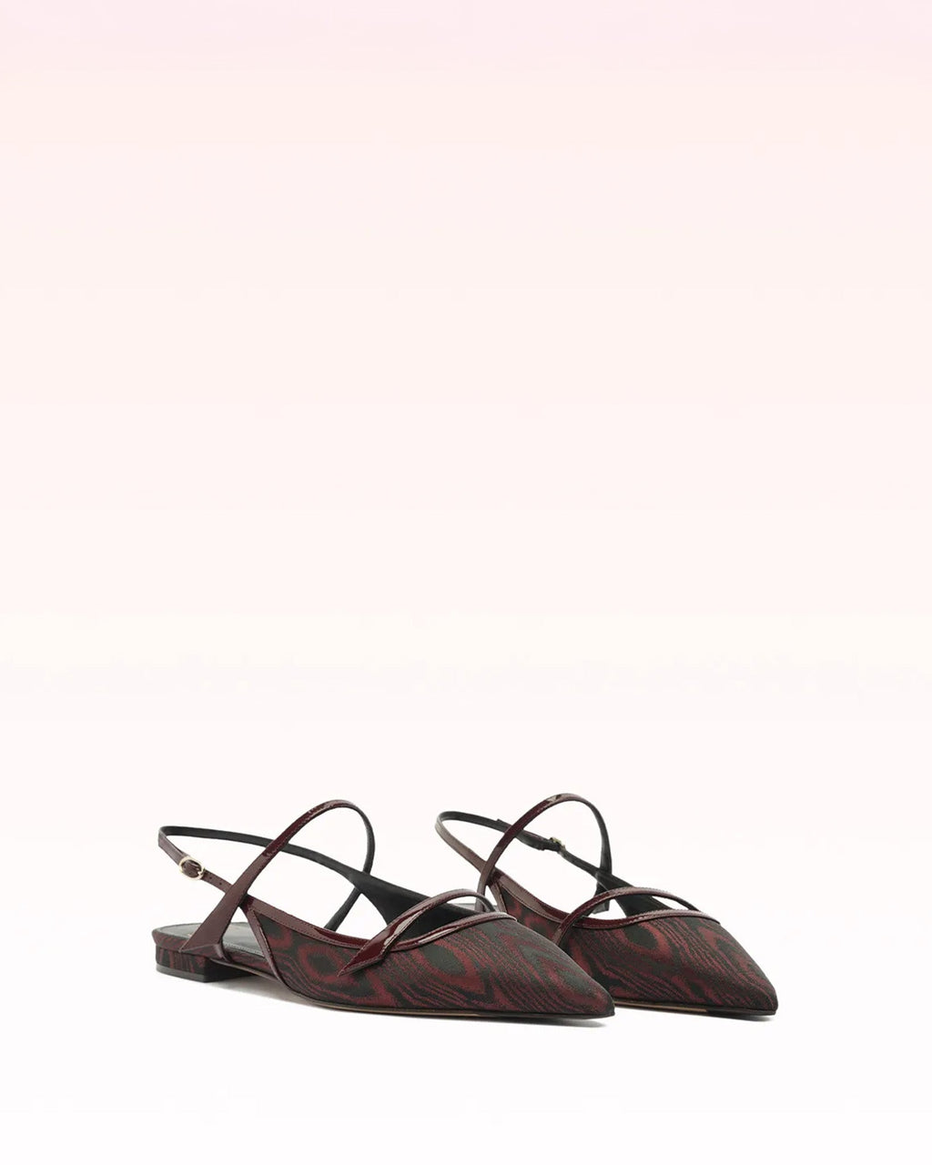 Tita Moire Flat Cherry Lacquer