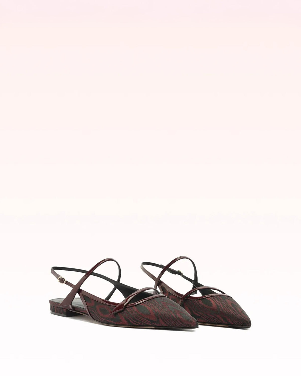 Tita Moire Flat Cherry Lacquer