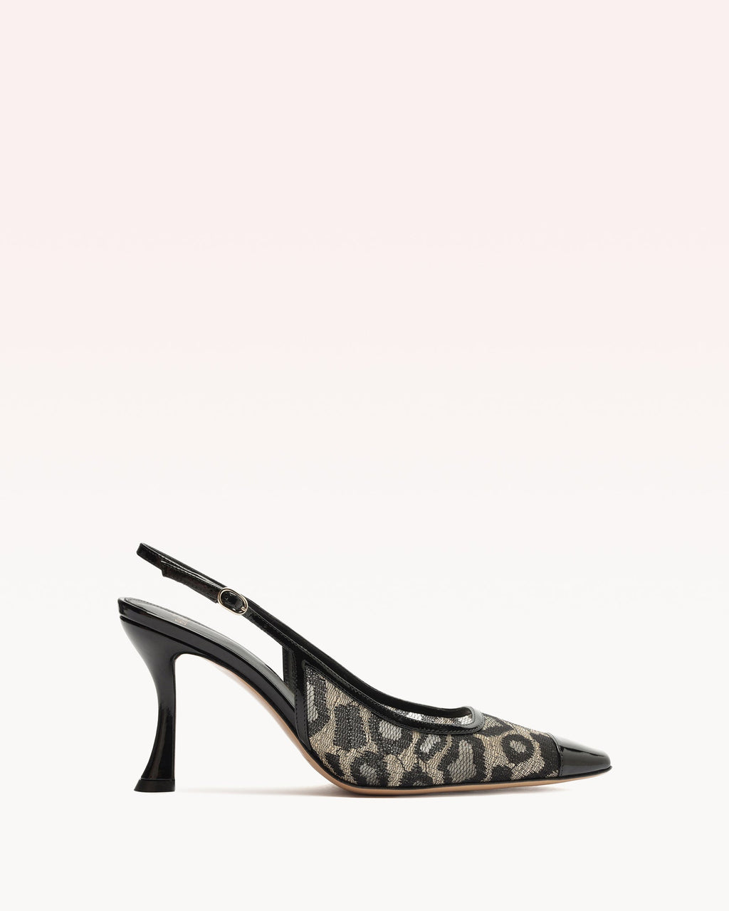 Olivia 85 Slingback Animal Print