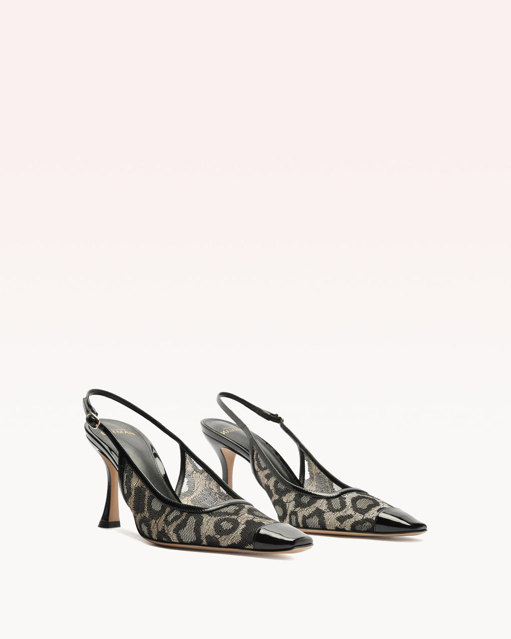 Olivia 85 Slingback Animal Print