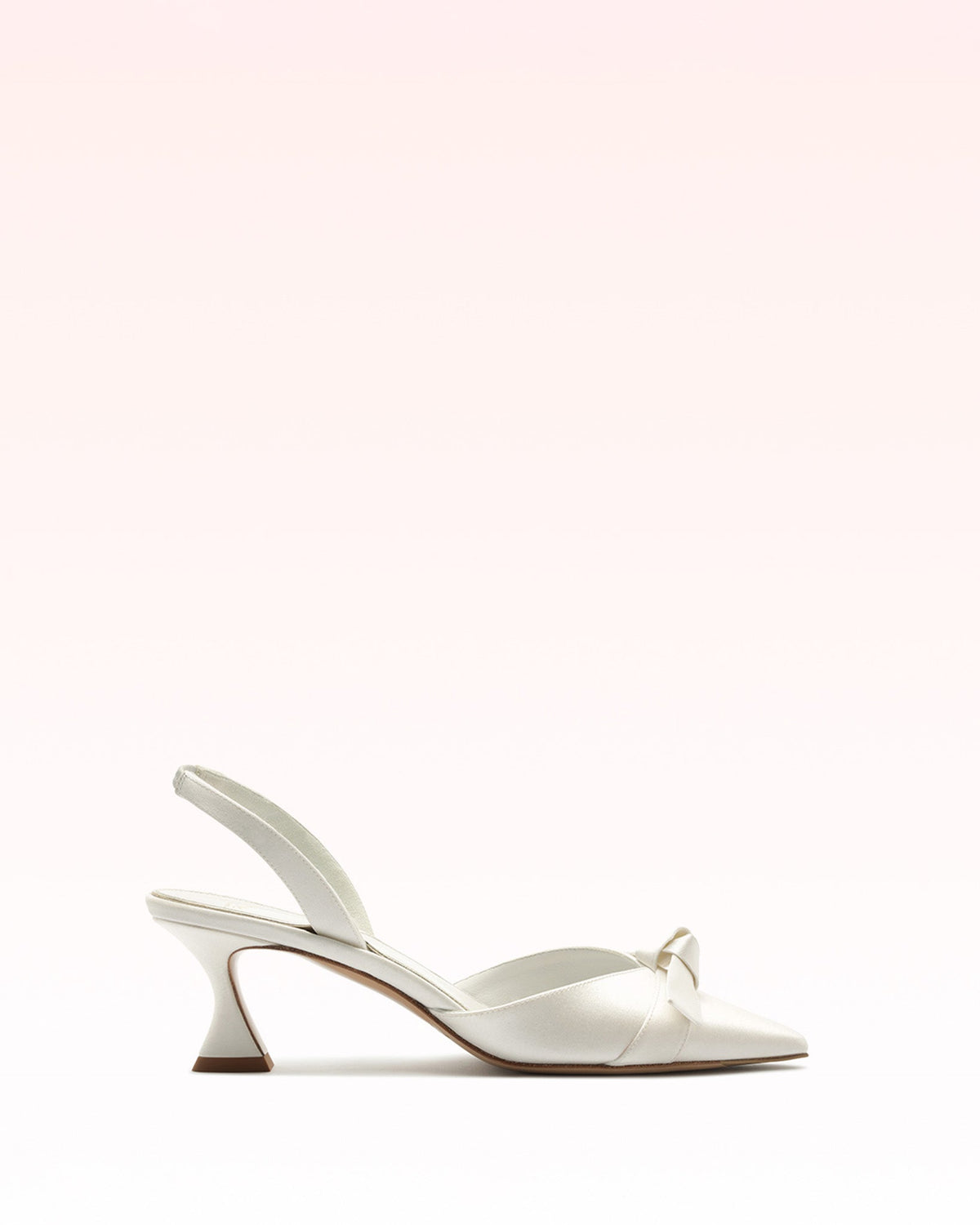 Clarita Bell Slingback 60 Bianco