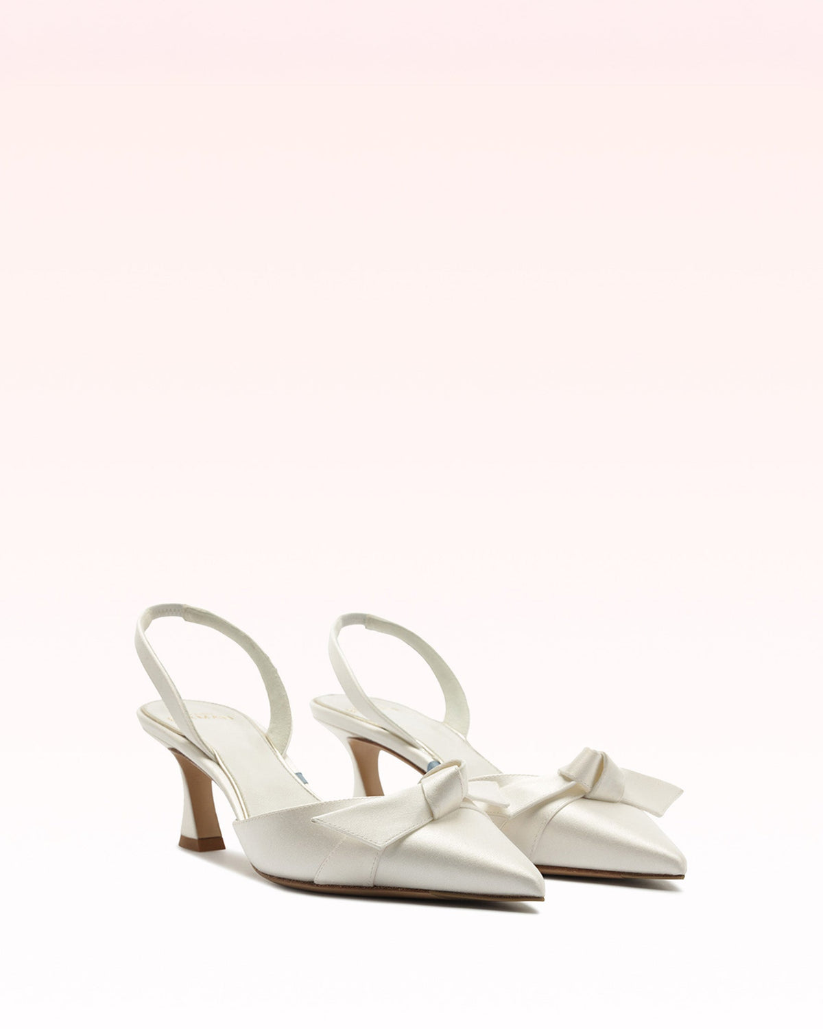 Clarita Bell Slingback 60 Bianco