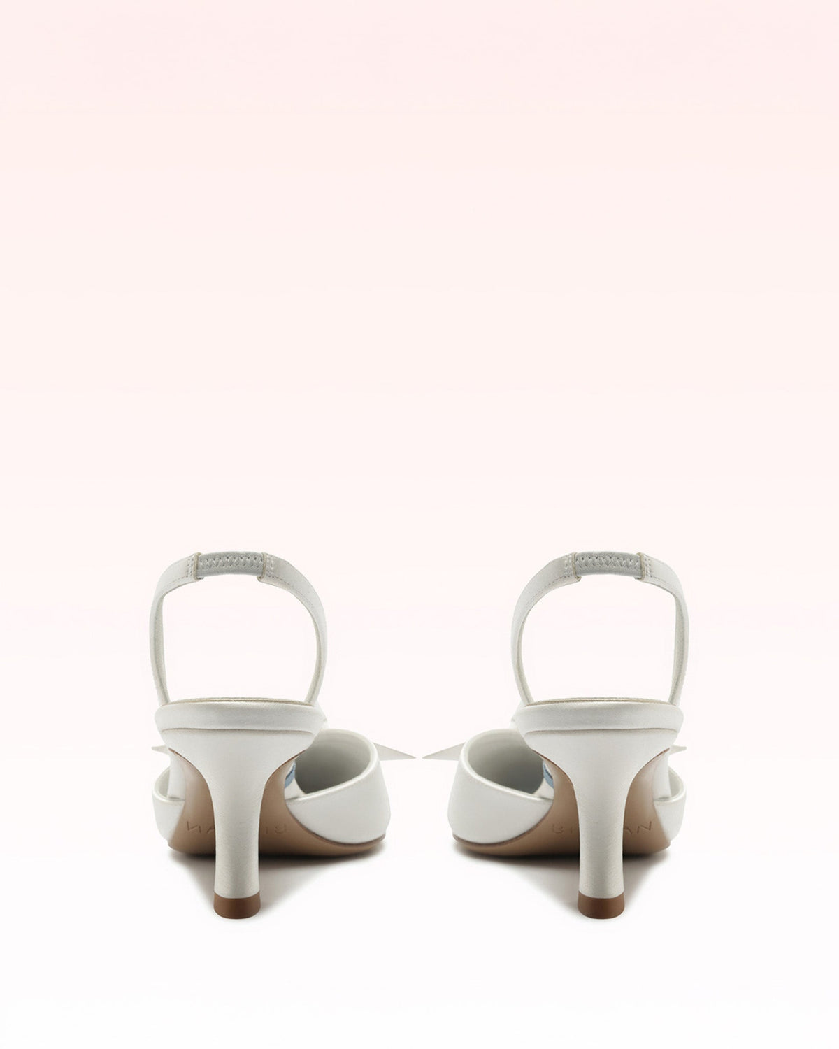 Clarita Bell Slingback 60 Bianco
